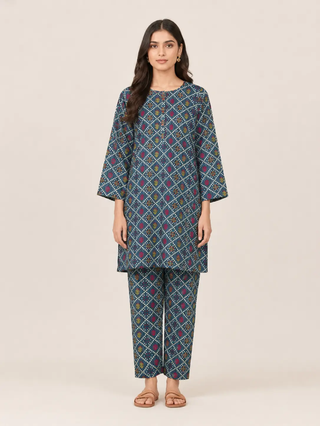 ZRSK2P-7-1 Khaddar Suit – ZRSK2P-7 - Image 1