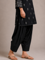 Cambric Black Shalwar - ZRCBS-01 - Image 2
