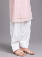 Cambric White Shalwar - ZRCWS-02 - Image 2