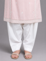 Cambric White Shalwar - ZRCWS-02