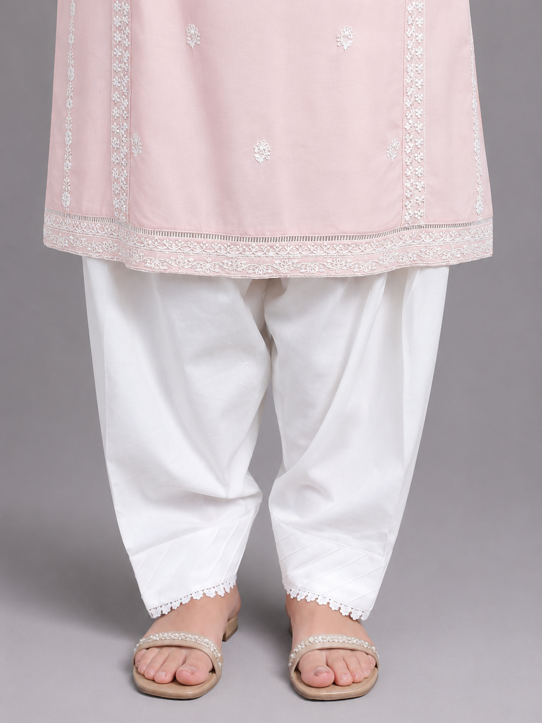 ChatGPT Image May 30, 2026, 10_09_00 PM Cambric White Shalwar - ZRCWS-02 - Image 1