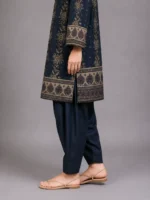 Cambric Black Shalwar - ZRCBS-03 - Image 2
