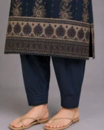 Cambric Black Shalwar - ZRCBS-03 - Image 4