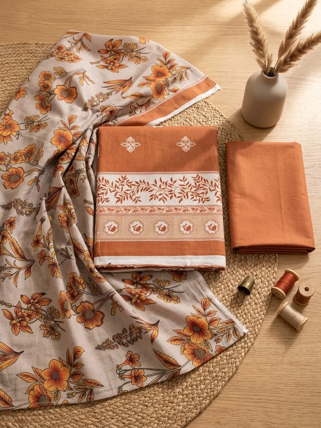 ZRUPL3P-12 3 Piece Printed Lawn Suit – ZRUPL3P-12 - Image 1